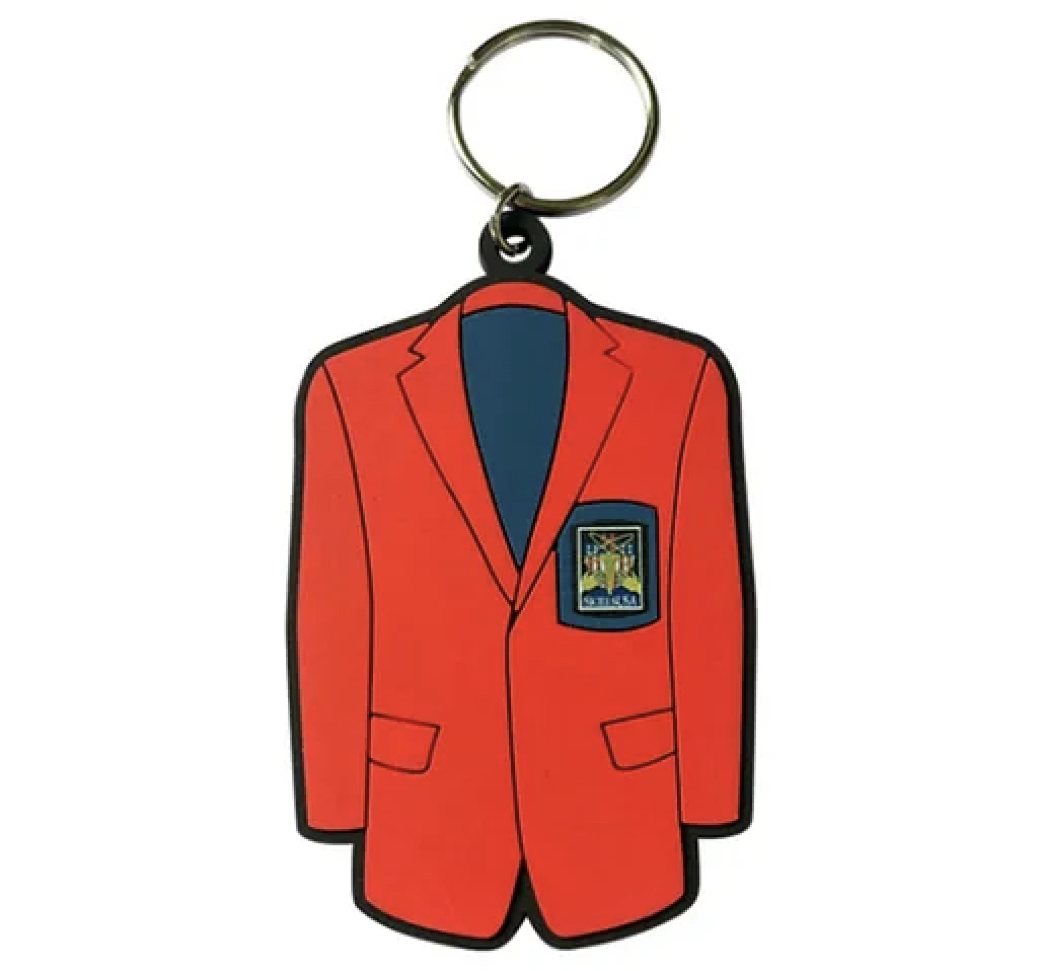 Red Jacket Keychain