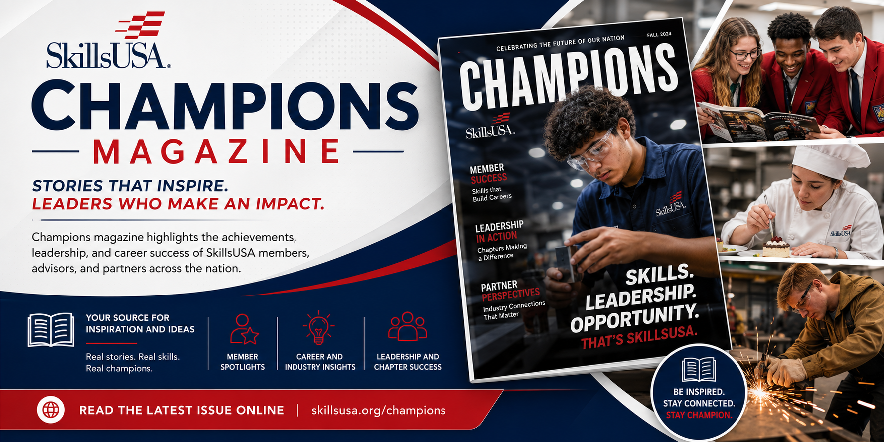 Champions Magazine Banner