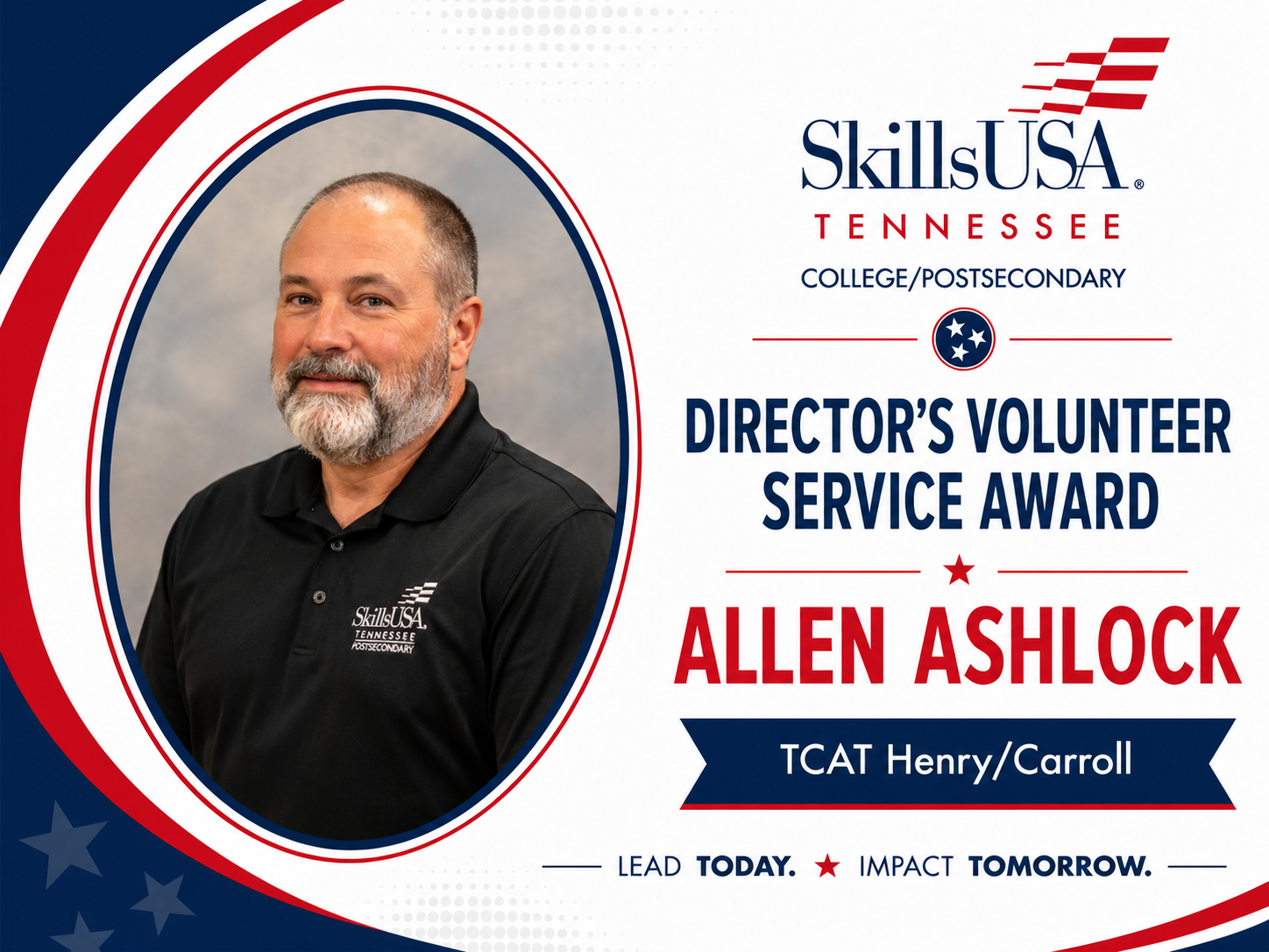 Director's Volunteer Service Award Allen Ashlock