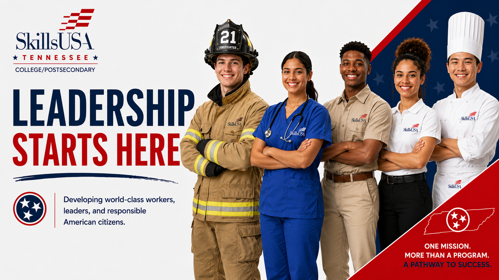 Leadership Starts Here Banner