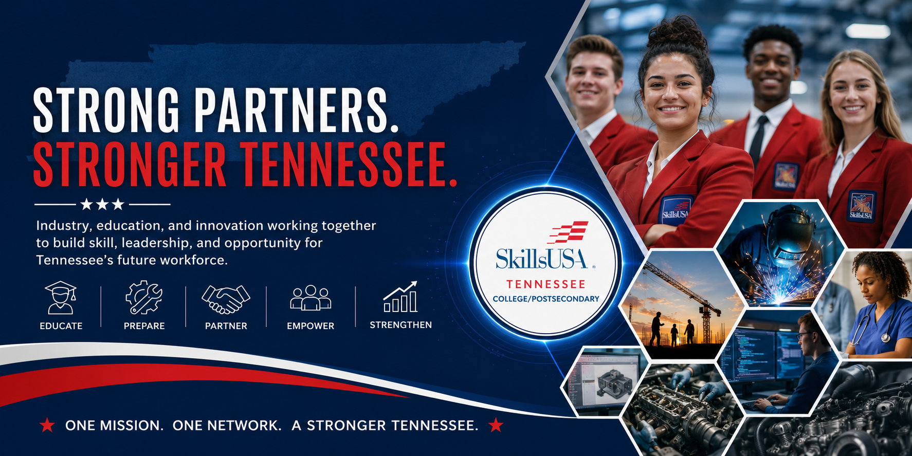Our Industry and Workforce Partners Banner