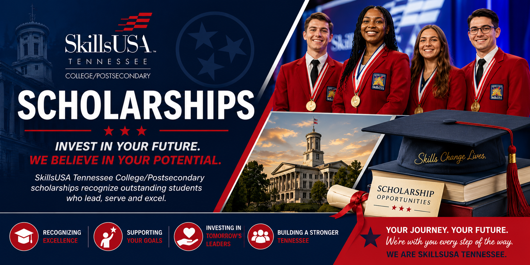 SkillsUSA Scholarships Banner
