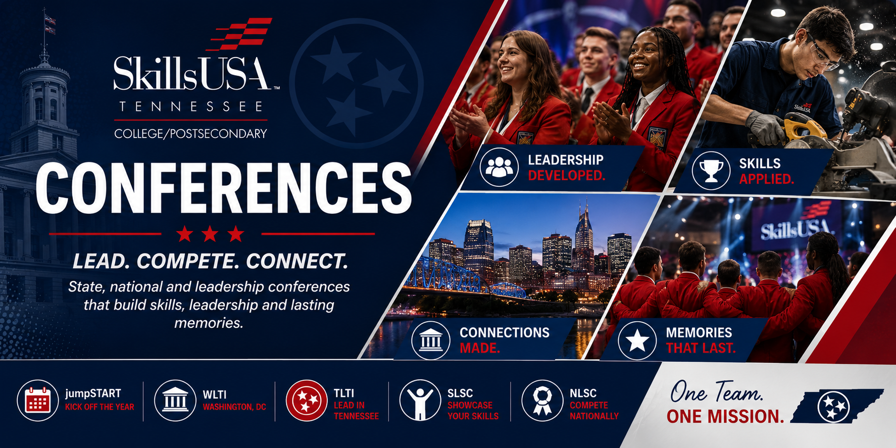 SkillsUSA Conferences Banner