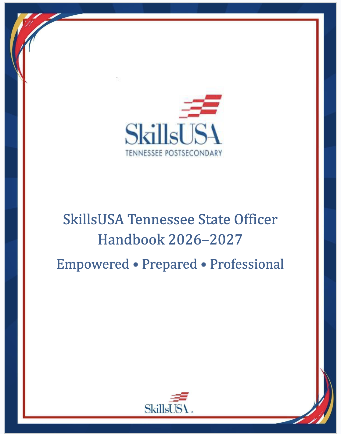 State Officer Program Guide Cover