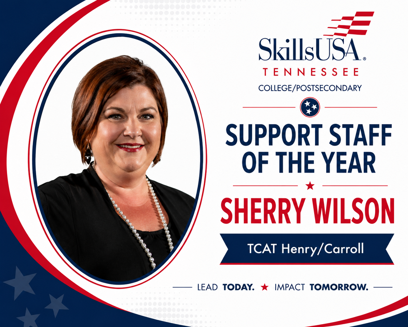 Support Staff of they Year Sherry Wilson